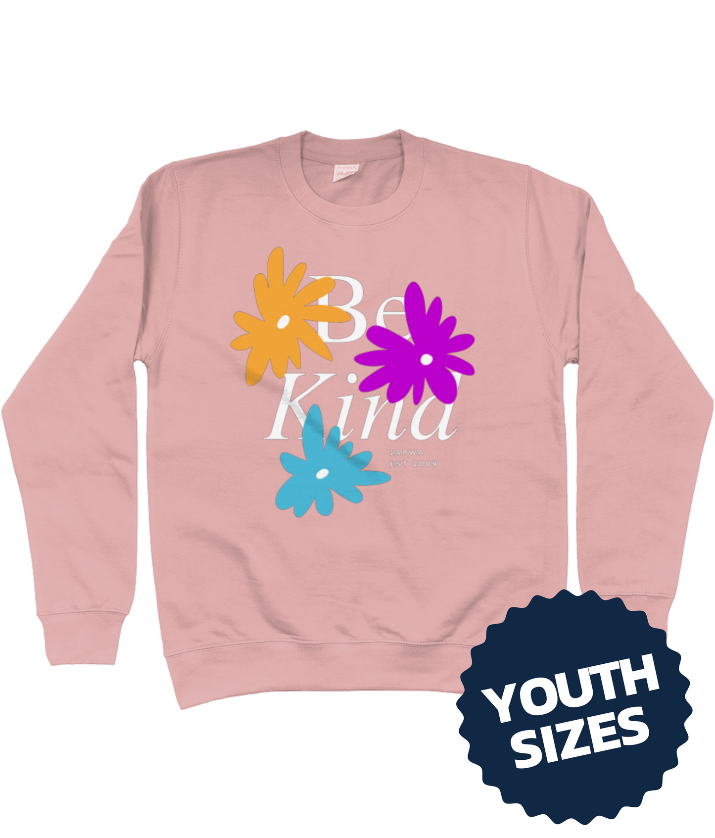 IAPWA "Be Kind" Youth Charity Sweatshirt
