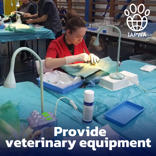 Provide Veterinary Care and Equipment
