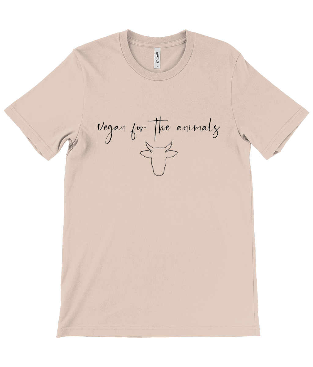 'Vegan for the Animals' Unisex T-Shirt