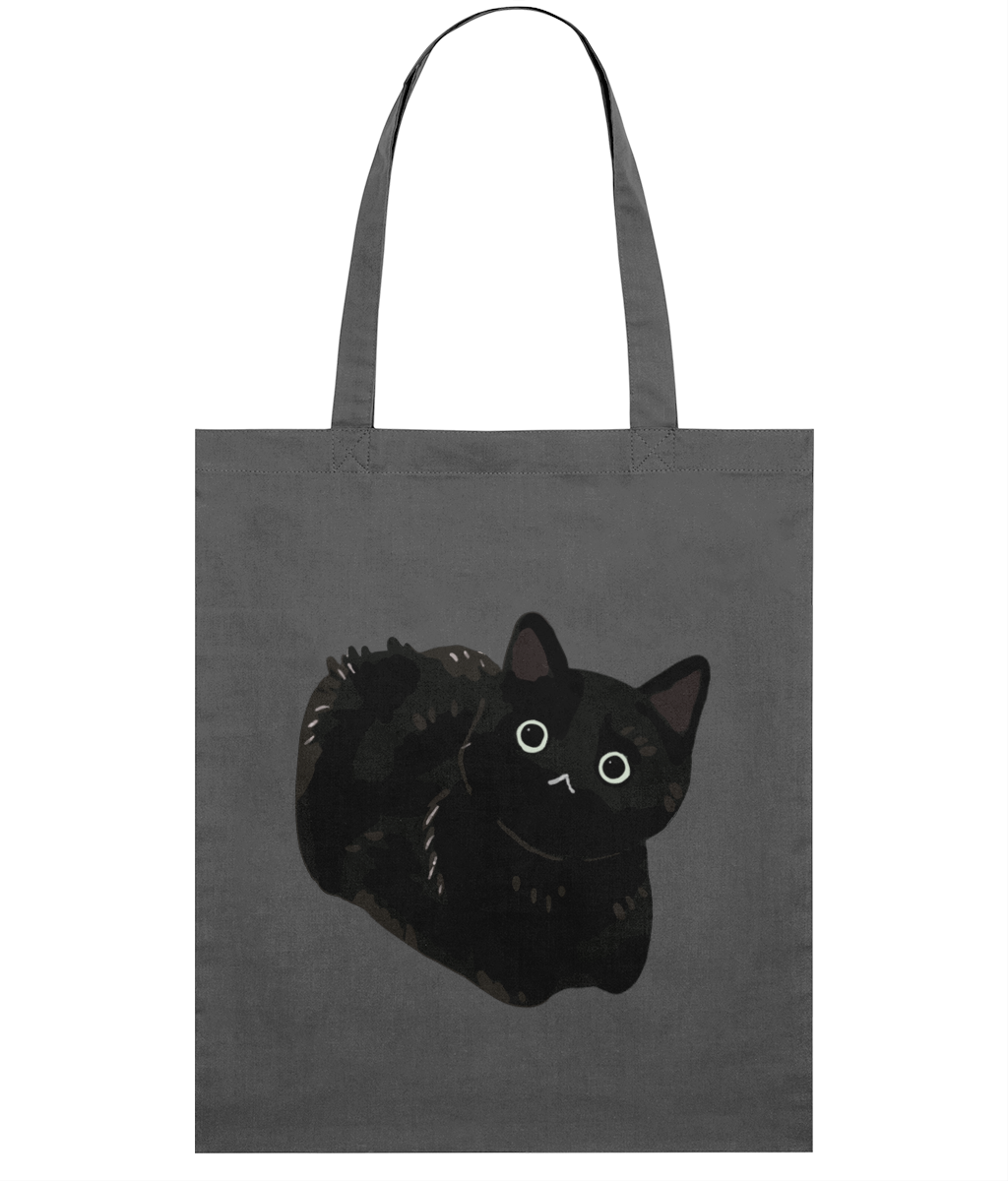 "Void Cat" Tote by Shooley Art | Organic Cotton Tote Bag