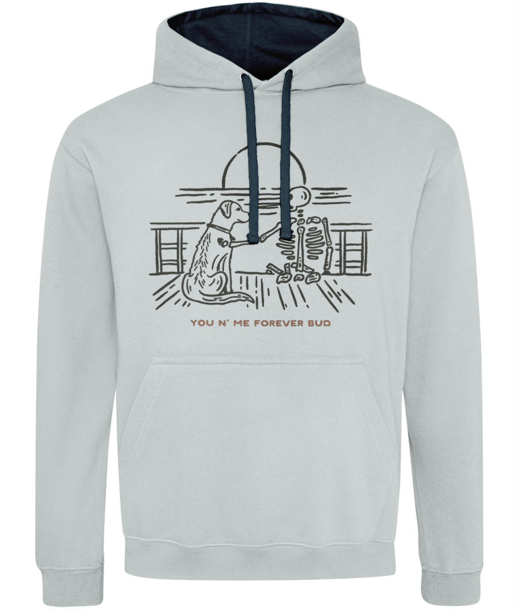 "You N' Me Forever Bud" Hoodie by Kinsey H Designs | Cosy & Eco-friendly