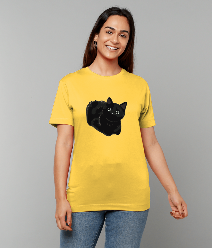 "Void Cat" T-shirt by Shooley Art | Eco-friendly and 100% Cotton