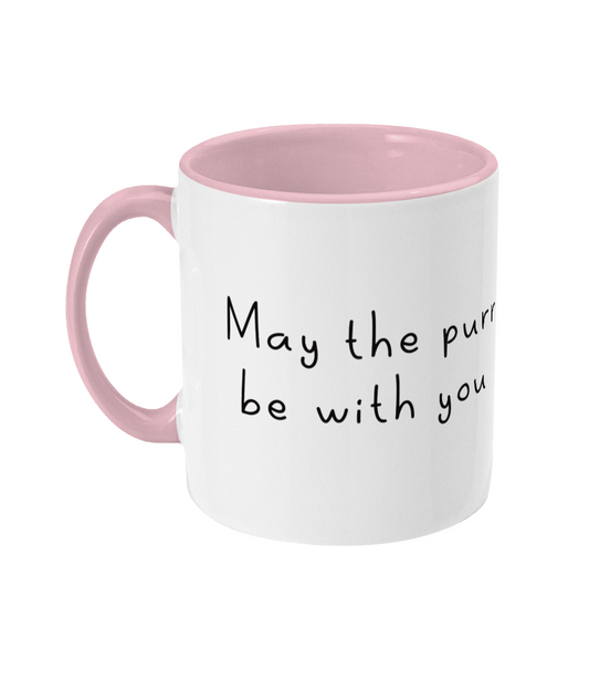 "The Floof Collective" Mug by Purr.In.Ink | 11oz Two-Toned Mug