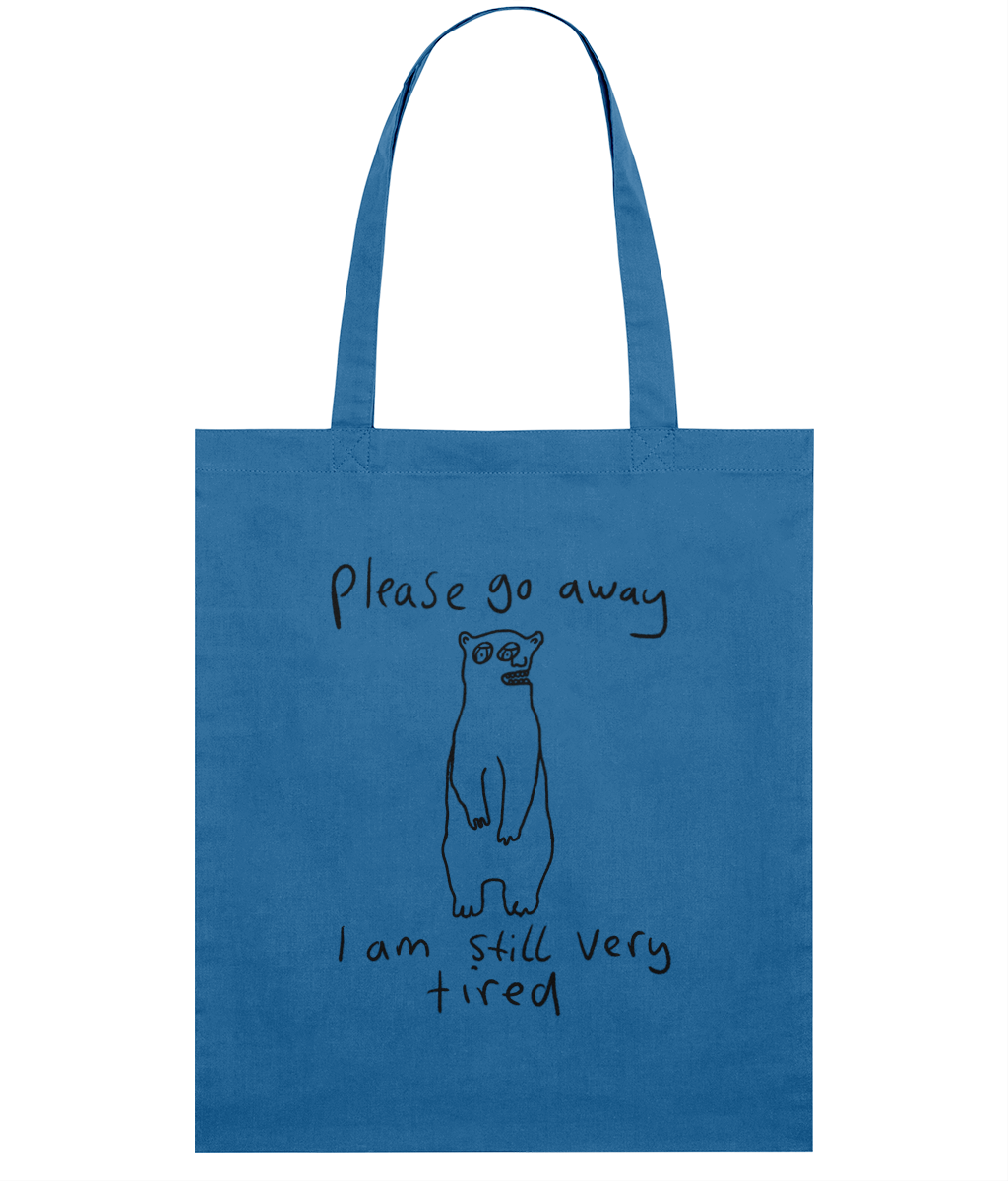 "I’m Not Finished Hibernating" Tote Bag by Chris Proctor | 100% Organic Cotton Bag