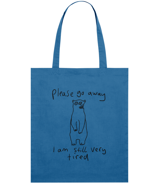 "I’m Not Finished Hibernating" Tote Bag by Chris Proctor | 100% Organic Cotton Bag