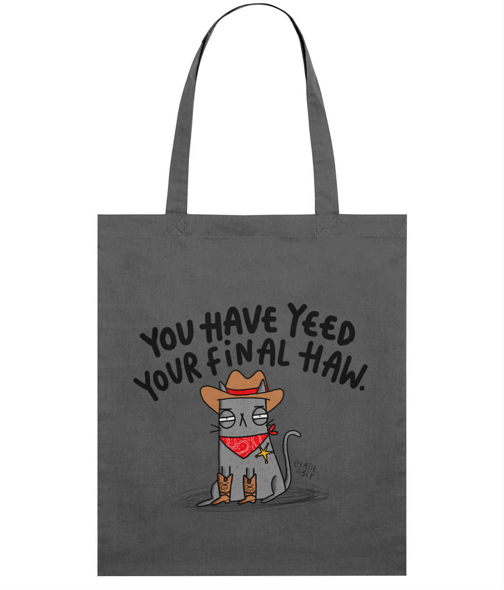 "Yee Haw" Tote Bag by Katie Abey | Organic Cotton & Eco-Friendly