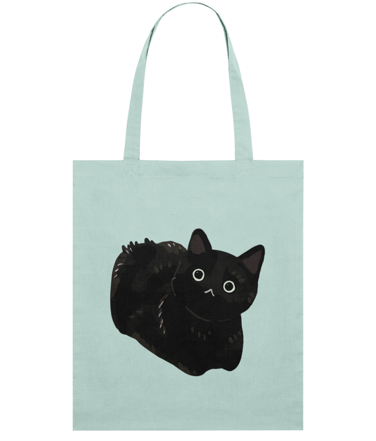 "Void Cat" Tote by Shooley Art | Organic Cotton Tote Bag