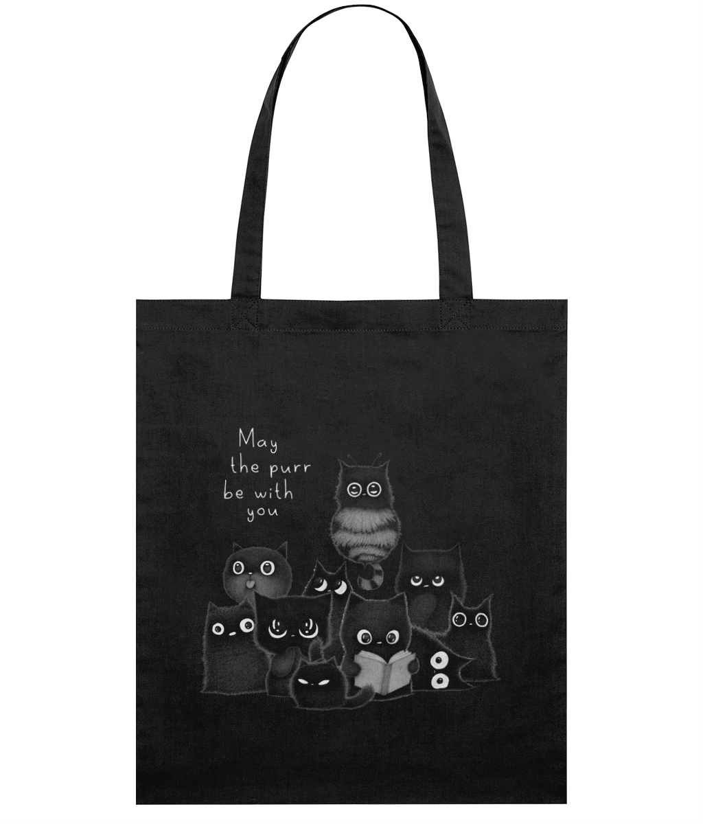 "The Floof Collective" Tote by Purr.In.Ink | Eco-friendly tote bag