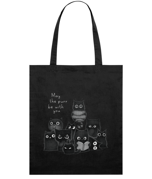 "The Floof Collective" Tote by Purr.In.Ink | Eco-friendly tote bag