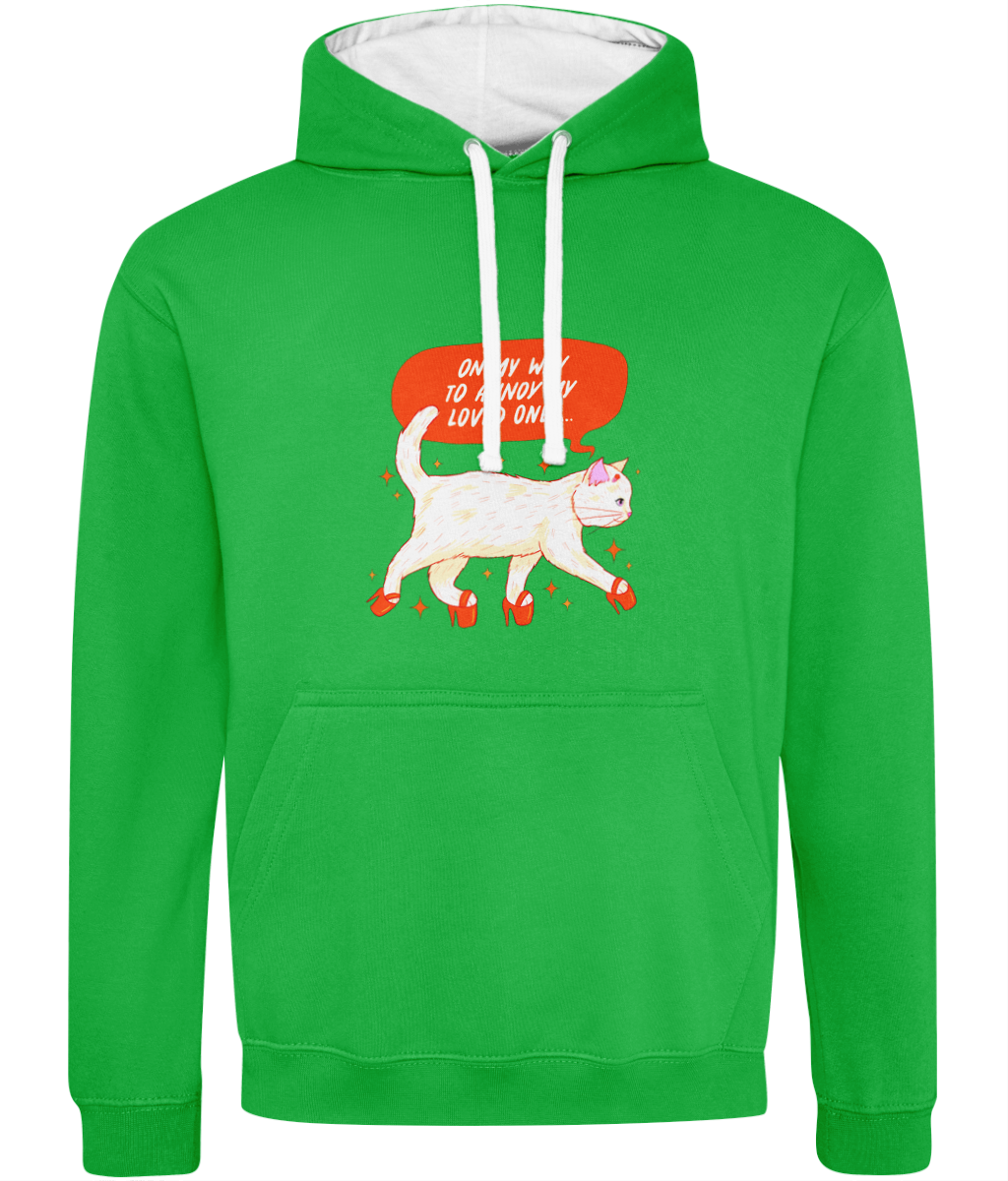 "Annoying my loved ones" Hoodie by Susana Draws | Cosy & eco-friendly clothing