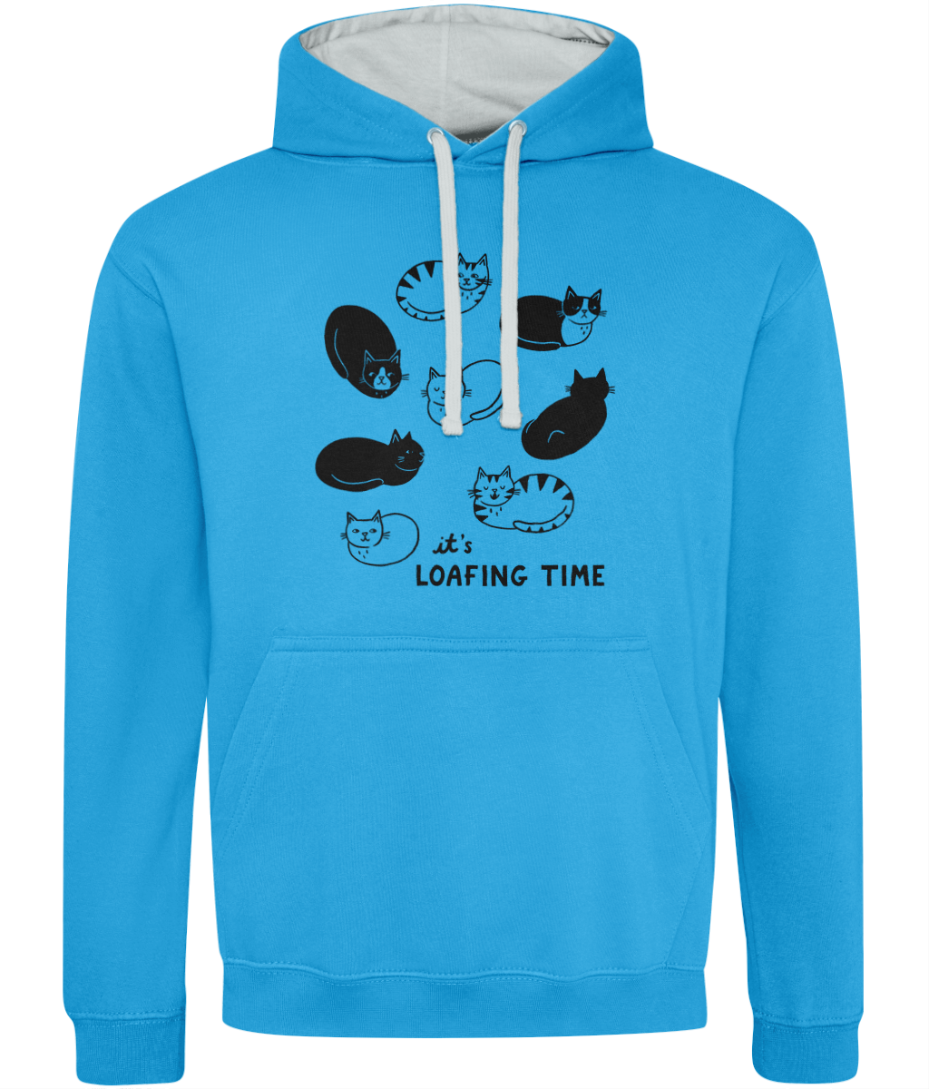 "It’s Loafing Time" Hoodie by Nat Ellis | Cosy & eco-friendly