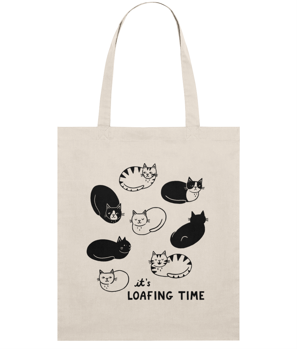 "It’s Loafing Time" Tote Bag by Nat Ellis | Organic cotton & eco-friendly