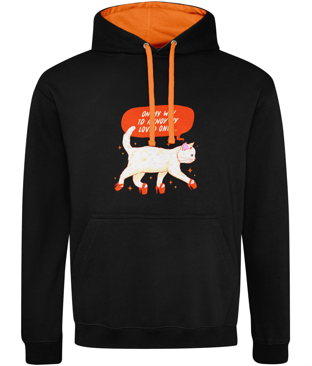 "Annoying my loved ones" Hoodie by Susana Draws | Cosy & eco-friendly clothing