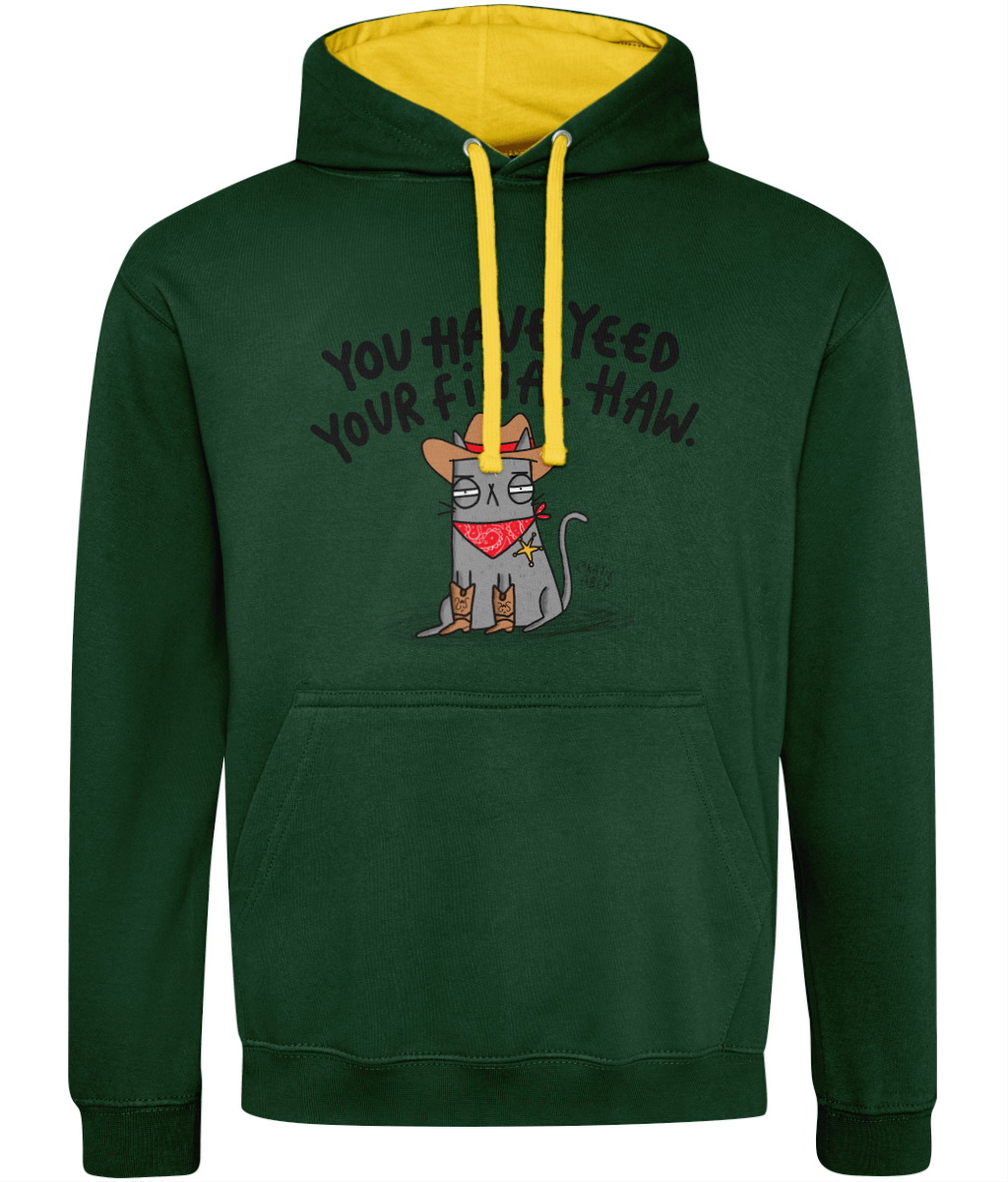 "Yee Haw" Hoodie by Katie Abey | Cosy & Eco-friendly clothing