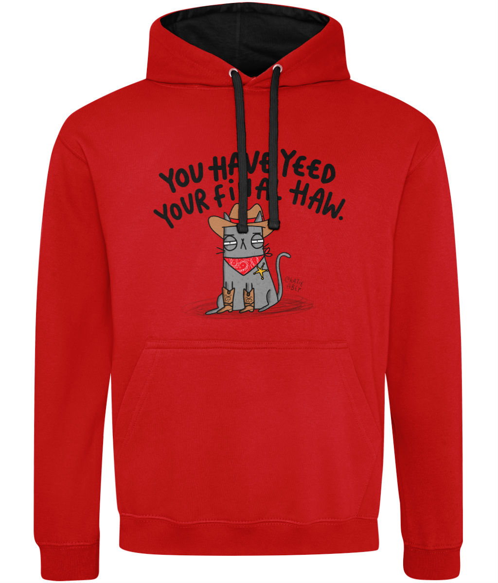 "Yee Haw" Hoodie by Katie Abey | Cosy & Eco-friendly clothing