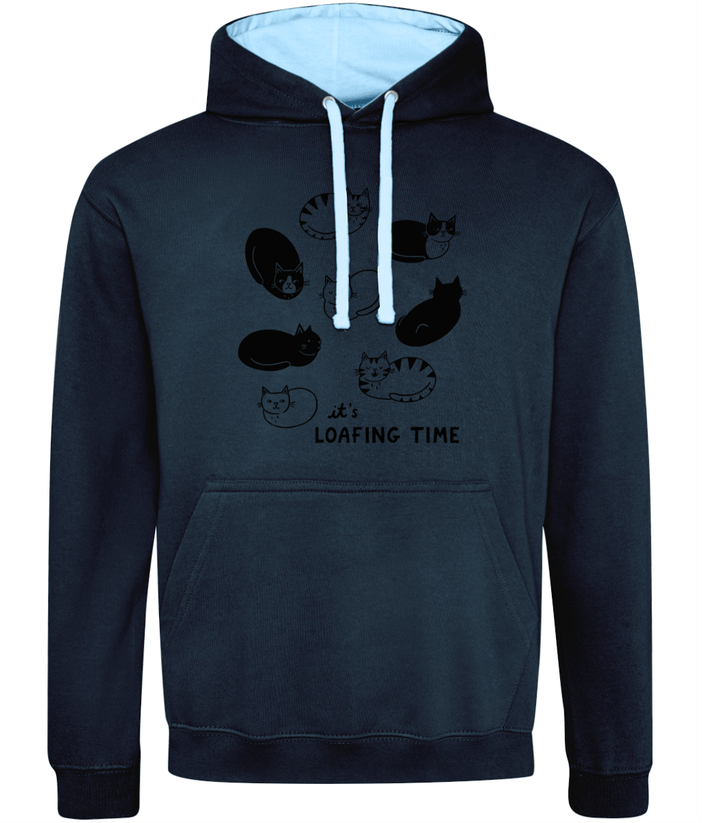 "It’s Loafing Time" Hoodie by Nat Ellis | Cosy & eco-friendly