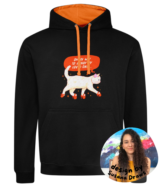 "Annoying my loved ones" Hoodie by Susana Draws | Cosy & eco-friendly clothing