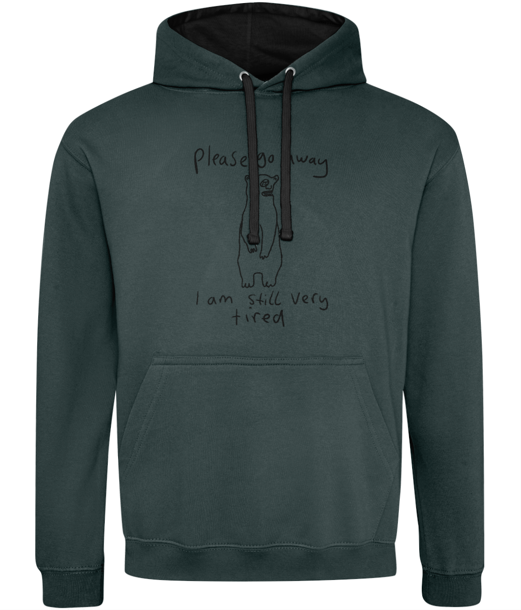 "I’m Not Finished Hibernating" Hoodie by Chris Proctor