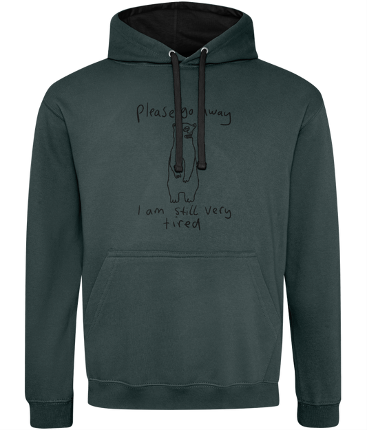 "I’m Not Finished Hibernating" Hoodie by Chris Proctor