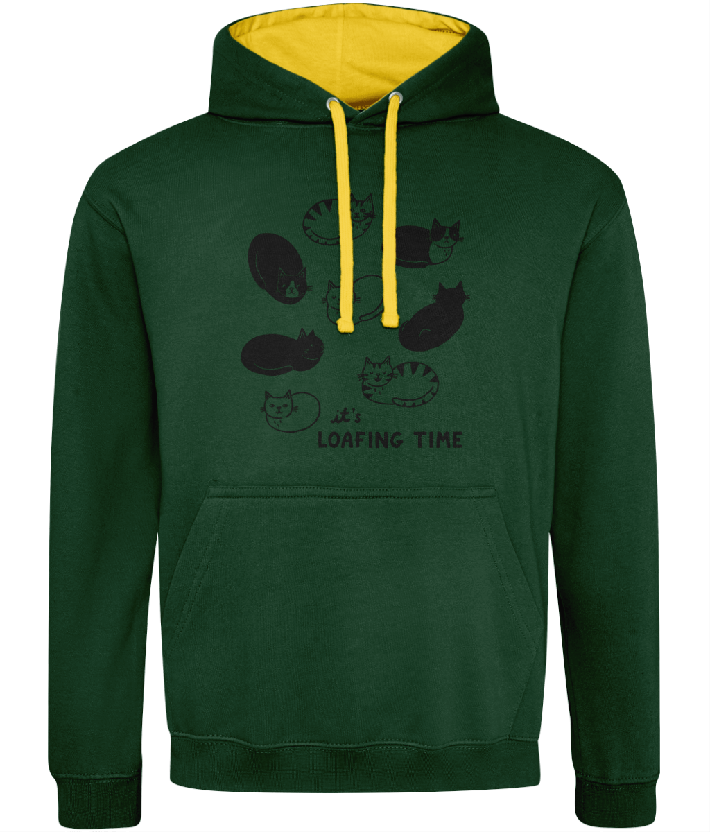 "It’s Loafing Time" Hoodie by Nat Ellis | Cosy & eco-friendly