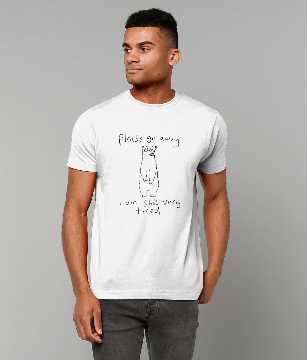 "I’m Not Finished Hibernating" T-Shirt by Chris Proctor | Eco-friendly and 100% Cotton