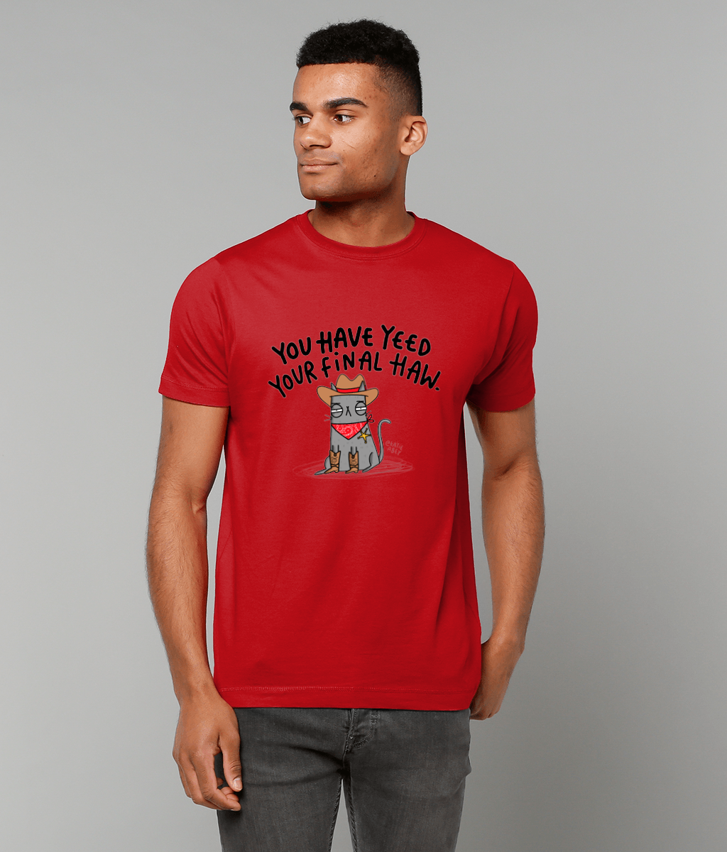 "Yee Haw" T-shirt by Katie Abey | 100% Cotton & Eco-friendly