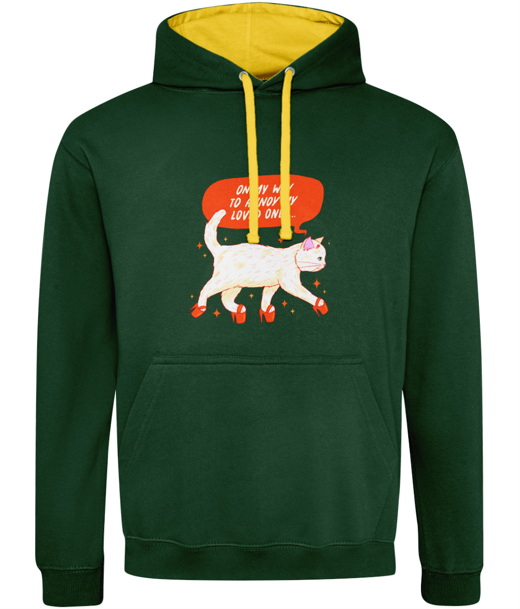 "Annoying my loved ones" Hoodie by Susana Draws | Cosy & eco-friendly clothing