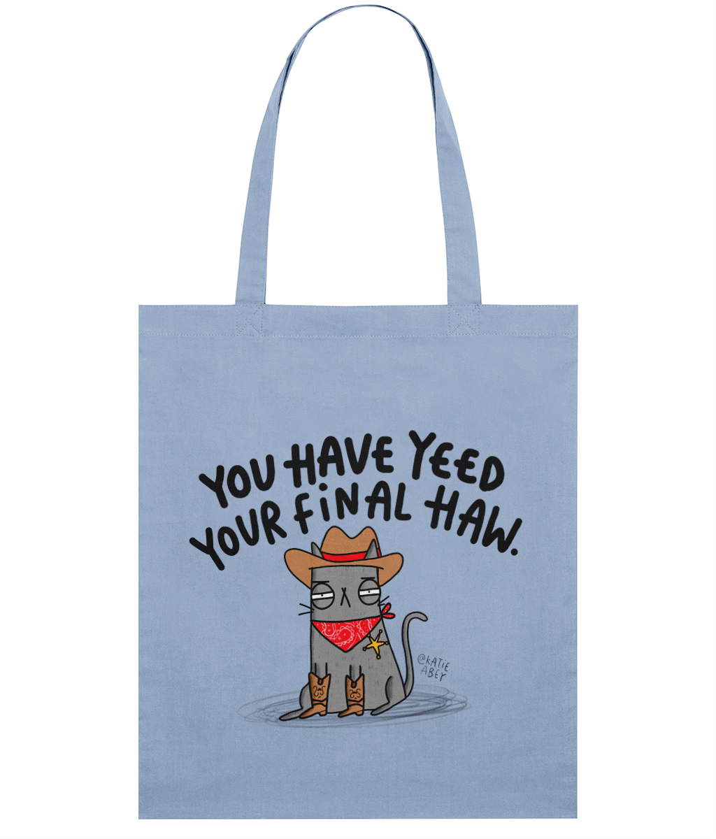 "Yee Haw" Tote Bag by Katie Abey | Organic Cotton & Eco-Friendly