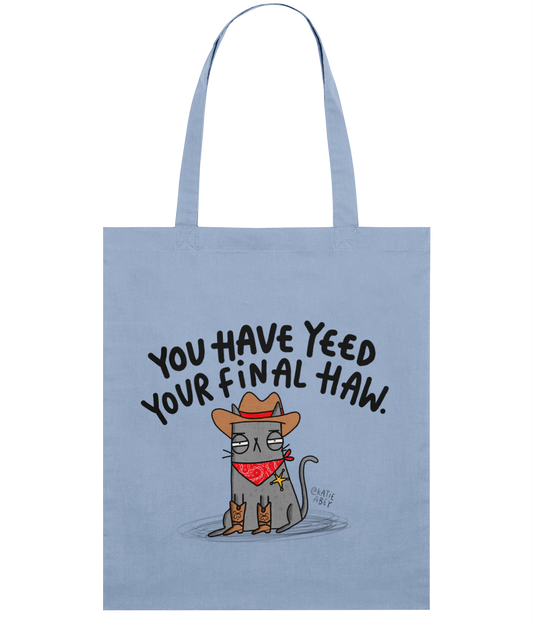 "Yee Haw" Tote Bag by Katie Abey | Organic Cotton & Eco-Friendly