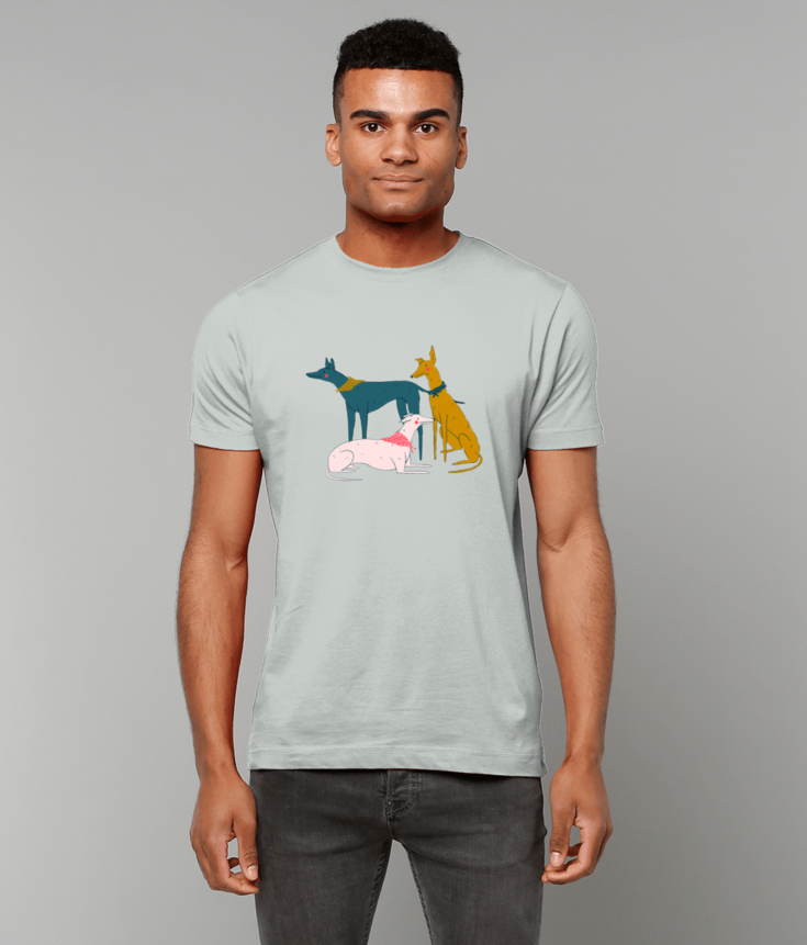 "Greyhound Girl Gang" T-Shirt by Kaila Elders | Dog Lover's Tee