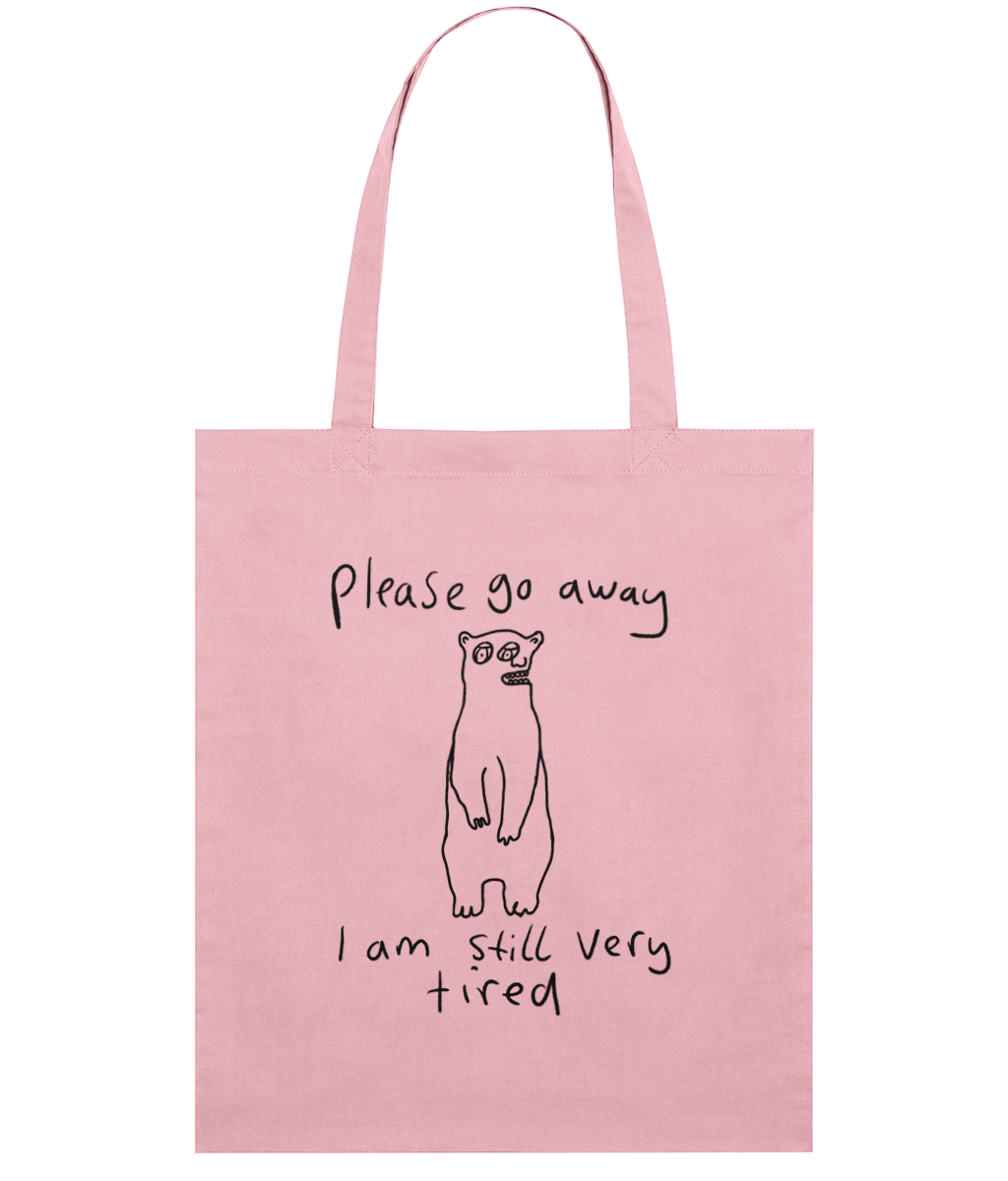 "I’m Not Finished Hibernating" Tote Bag by Chris Proctor | 100% Organic Cotton Bag