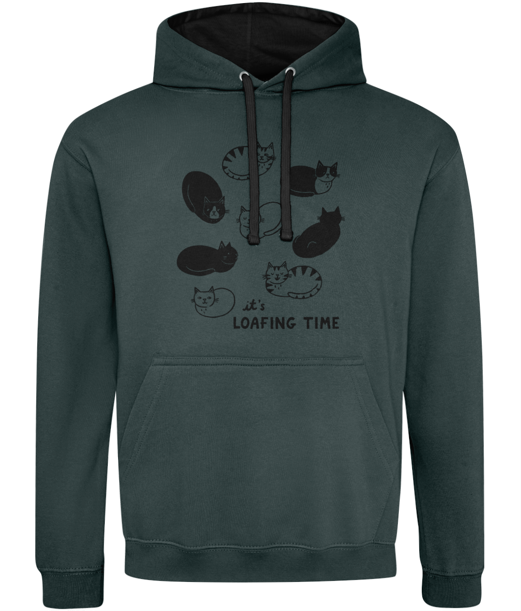 "It’s Loafing Time" Hoodie by Nat Ellis | Cosy & eco-friendly