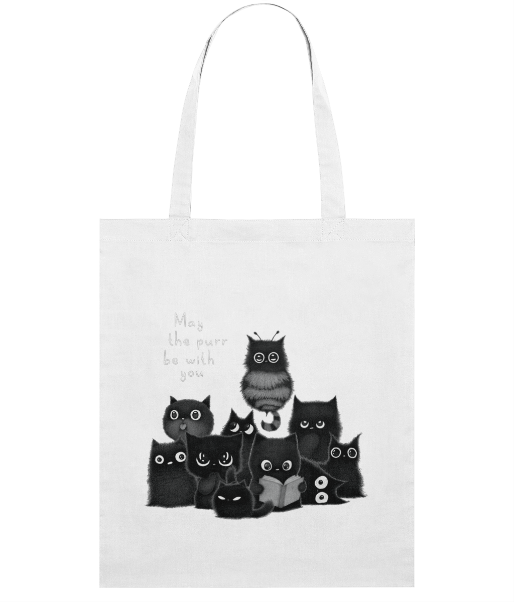 "The Floof Collective" Tote by Purr.In.Ink | Eco-friendly tote bag