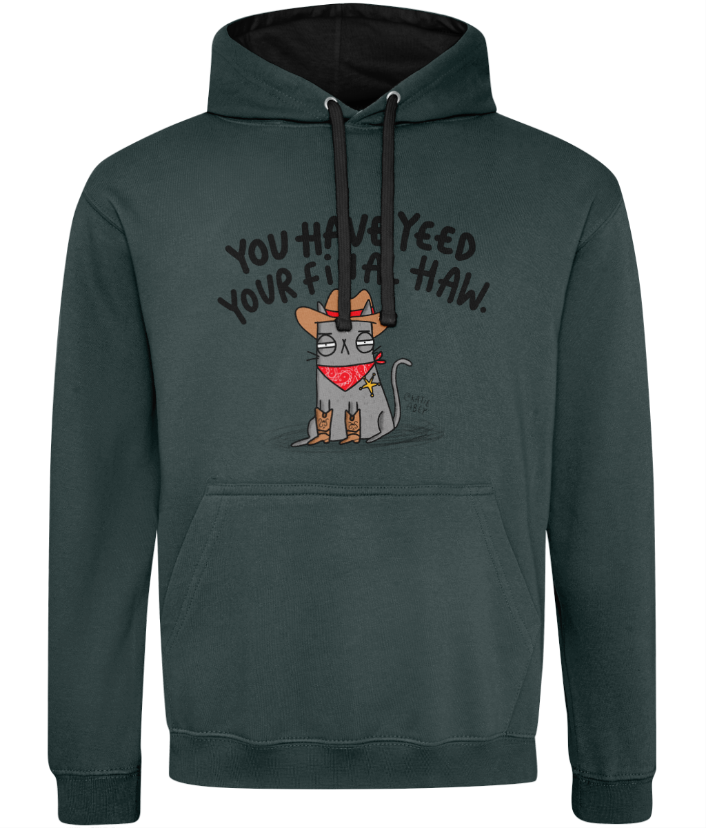 "Yee Haw" Hoodie by Katie Abey | Cosy & Eco-friendly clothing