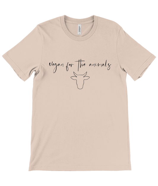 'Vegan for the Animals' Unisex T-Shirt