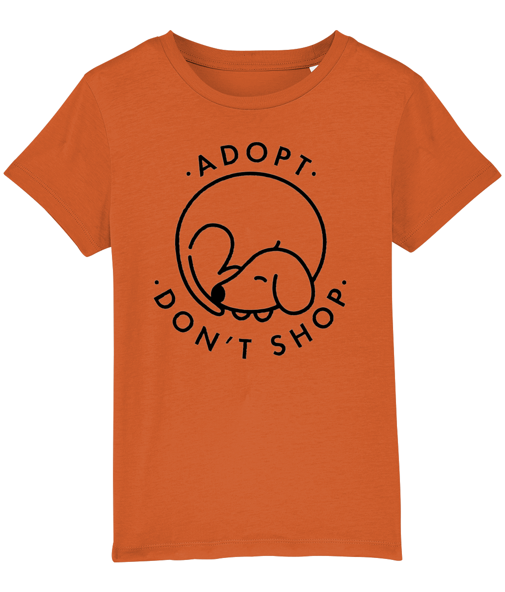 'Adopt Don't Shop' Kids Unisex T-Shirt