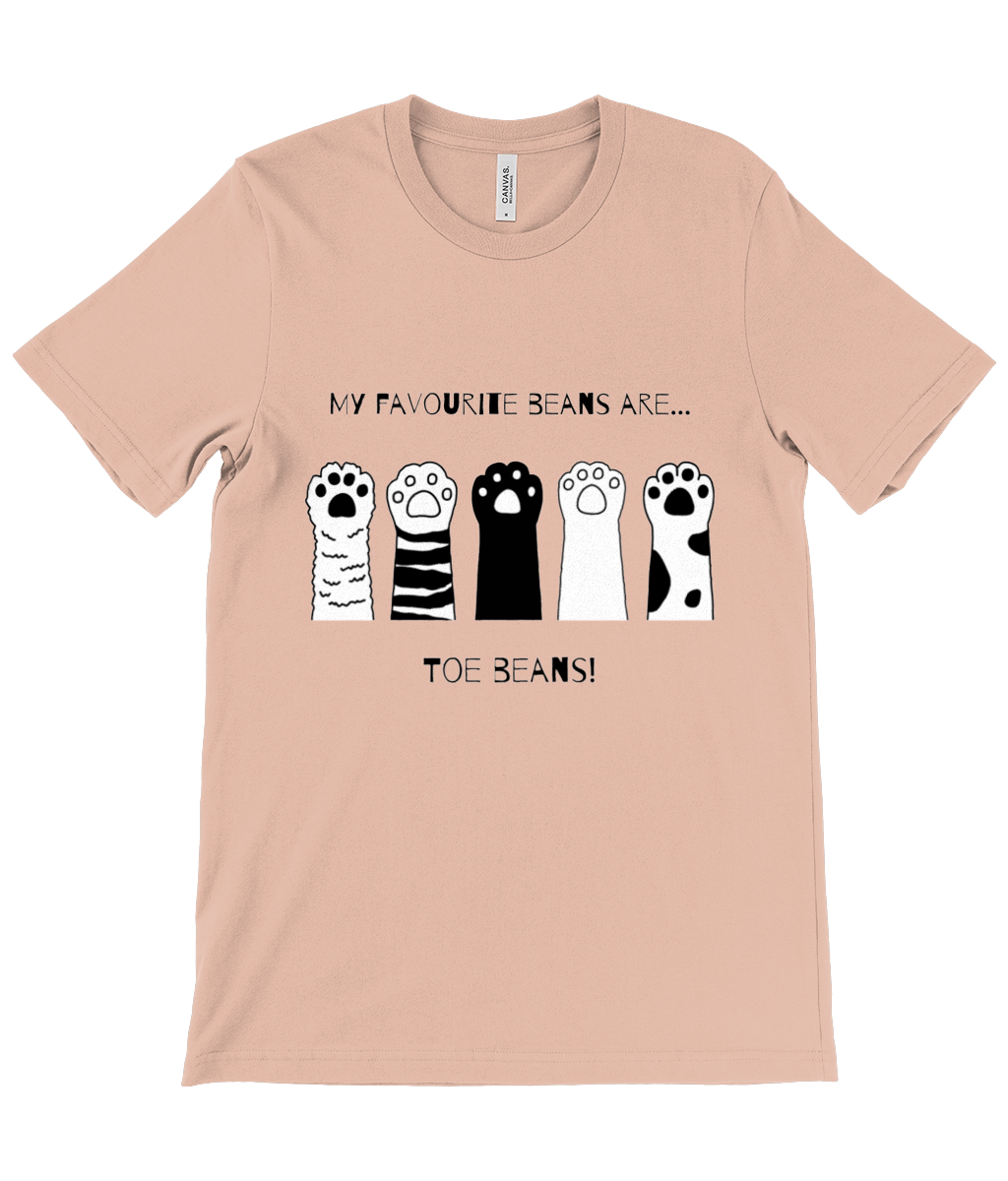 'Cat Toe Beans' Unisex T-Shirt