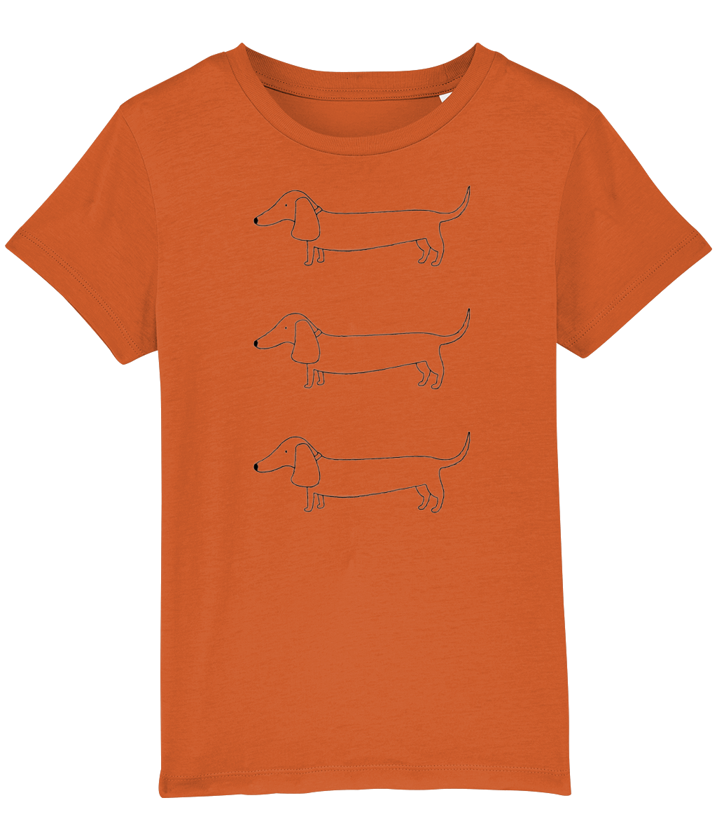 'Sausage Dogs' Kids Unisex T-Shirt