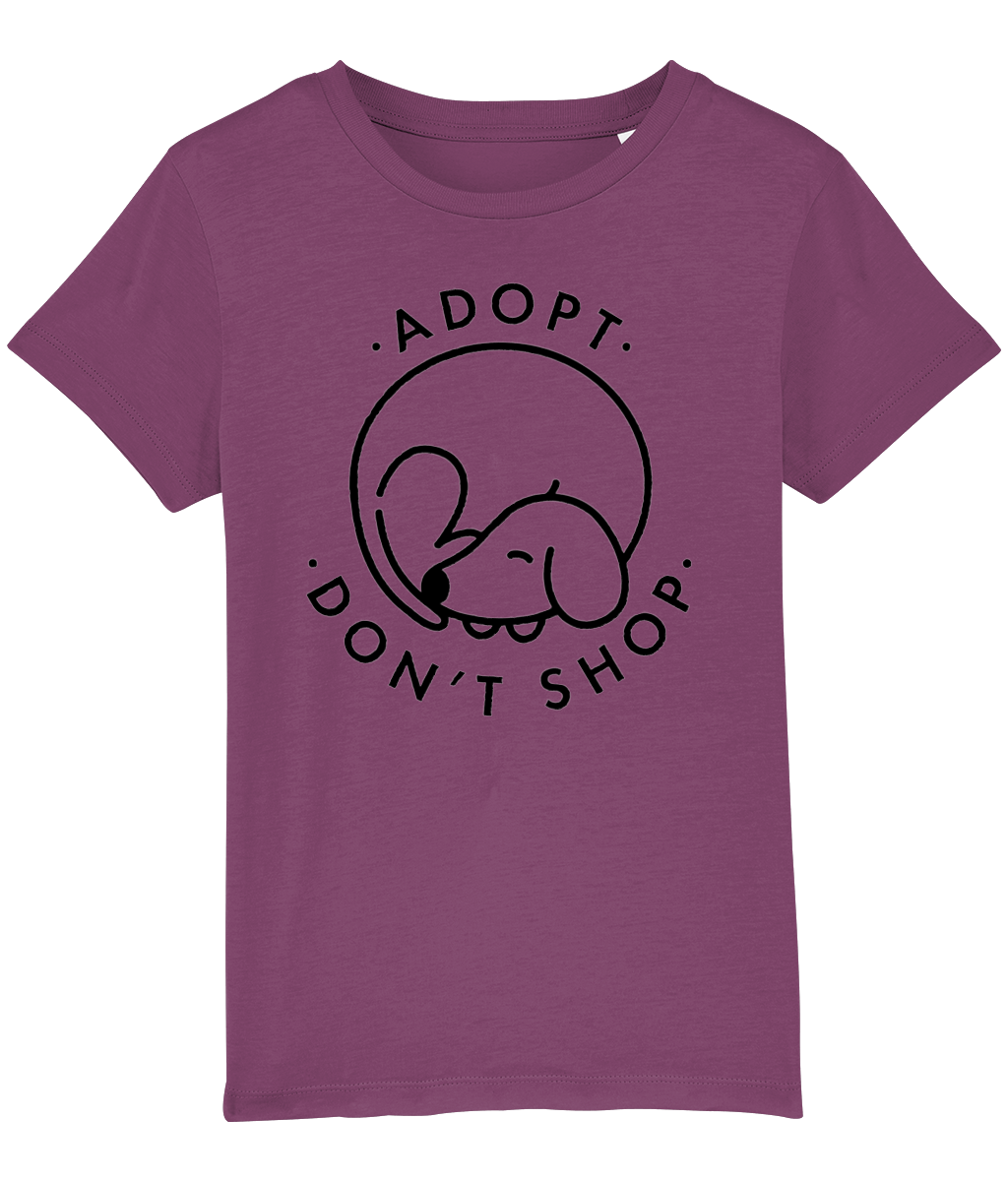 'Adopt Don't Shop' Kids Unisex T-Shirt